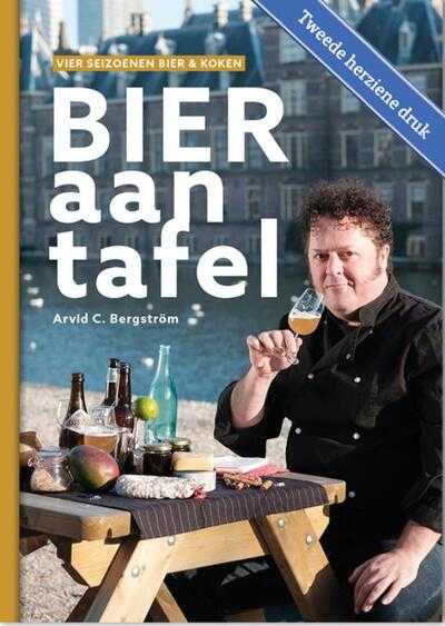 Arvid C. Bergström, Anna Lamslag, Marko Teseling, R.L. Heistein, Randy van den Berg en Rosalynn Lee Heistein - Bier aan tafel