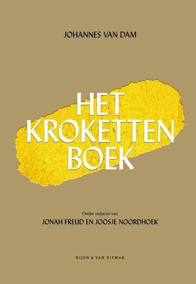Omslag Johannes van Dam - Het krokettenboek