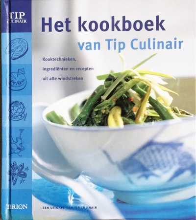 Omslag  - Het kookboek van Tip Culinair