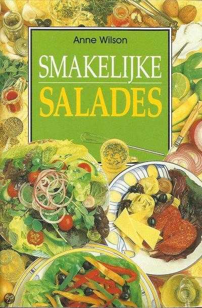 Omslag Anne Wilson - Smakelijke salades
