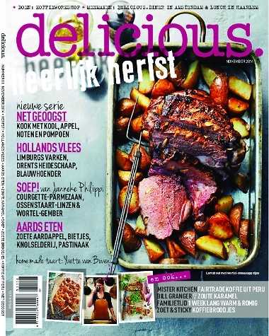 Omslag delicious. magazine - 2014-11