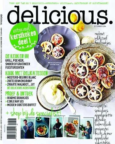 Omslag delicious. magazine - 2014-12