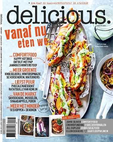 Omslag delicious. magazine - 2015-01